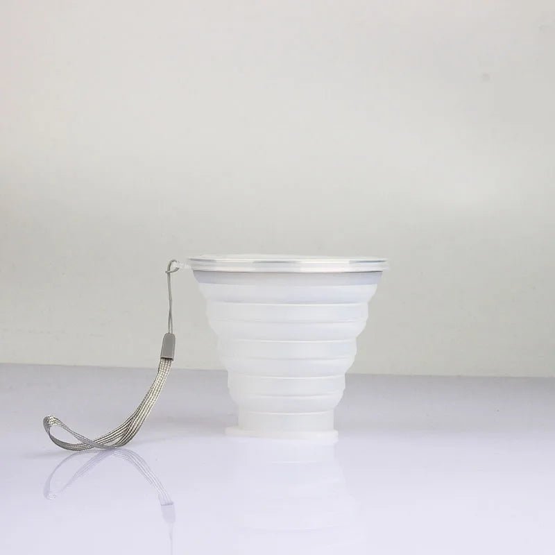 Gobelet Pliable - FlexSip™ - Blanc - Accrocamping