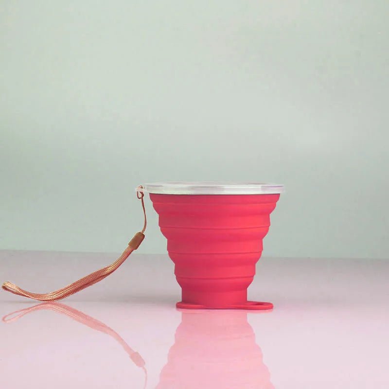 Gobelet Pliable - FlexSip™ - Rouge - Accrocamping