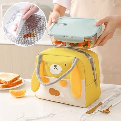 Sac isotherme repas jaune