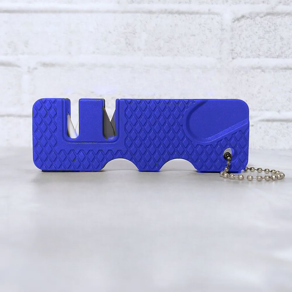 Aiguiseur de Couteaux - MiniOutdoorsKnifeSharpener™ - Bleu - Accrocamping