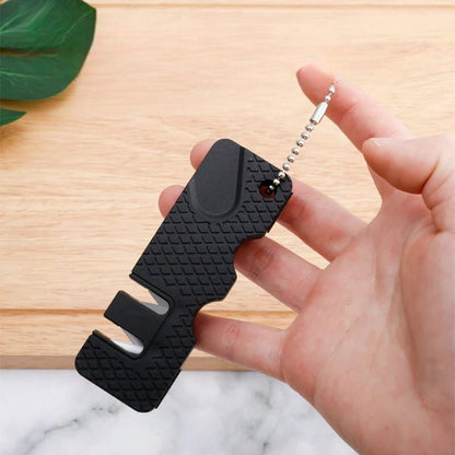 Aiguiseur de Couteaux - MiniOutdoorsKnifeSharpener™ - Noir - Accrocamping