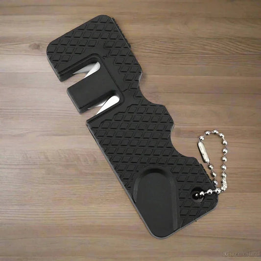 Aiguiseur de Couteaux - MiniOutdoorsKnifeSharpener™ - Noir - Accrocamping