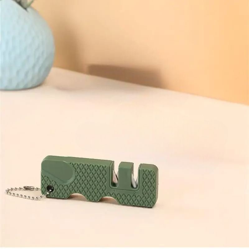 Aiguiseur de Couteaux - MiniOutdoorsKnifeSharpener™ - Vert - Accrocamping