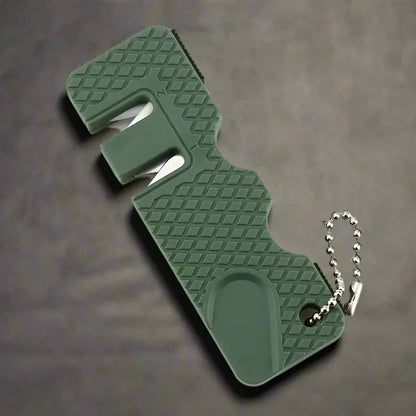 Aiguiseur de Couteaux - MiniOutdoorsKnifeSharpener™ - Vert - Accrocamping