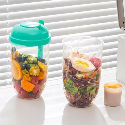 Boite repas isotherme en deux couleurs différentes