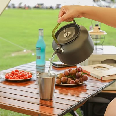 Bouilloire de voyage pratique pique-nique camping