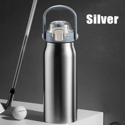bouteille isotherme 2l couleur silver