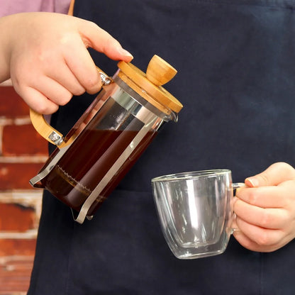 cafetiere a piston bec verseur pratique