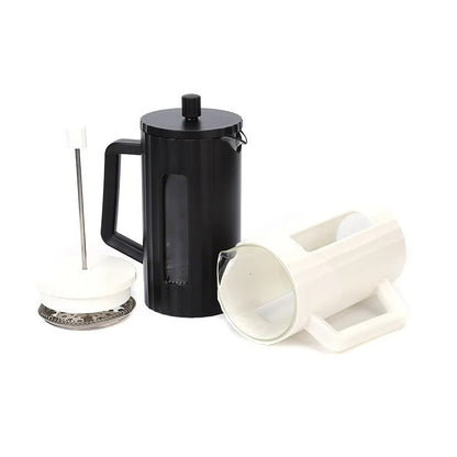 cafetiere a piston noire ou blanche