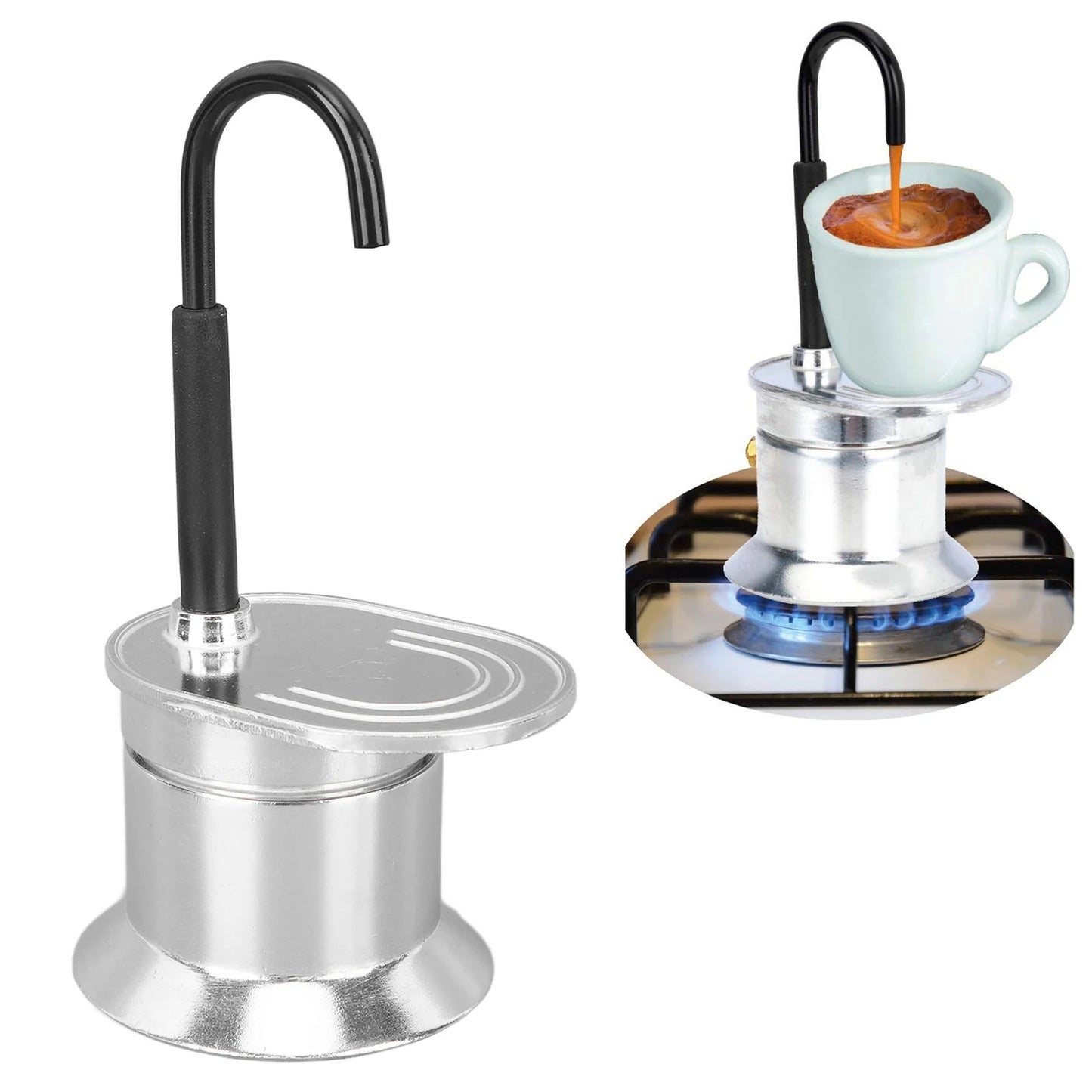cafetiere camping car avec café moka crémeux