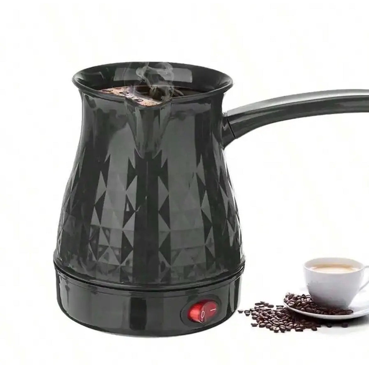 cafetiere camping car noire