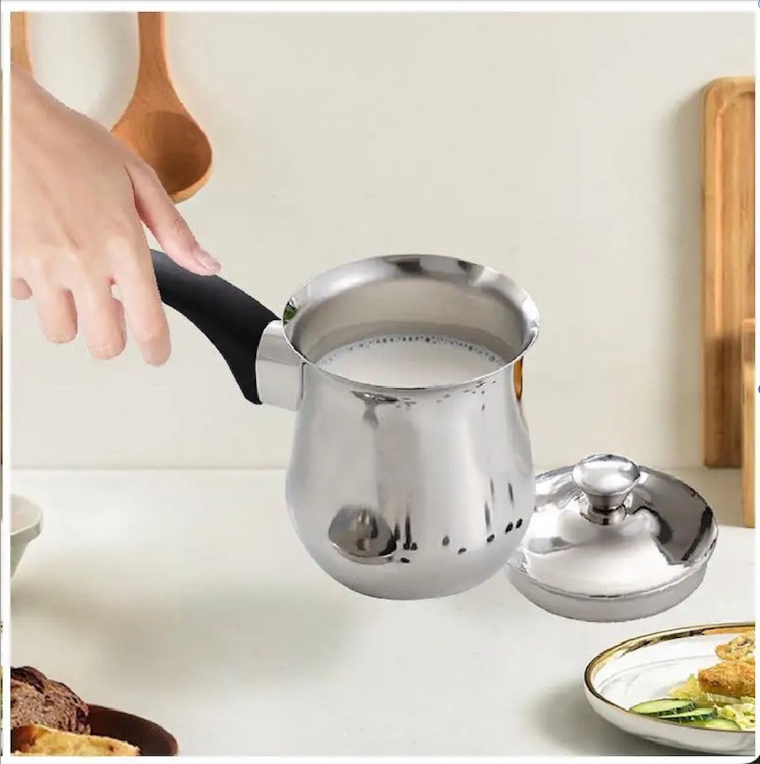 cafetiere manuelle chauffe lait