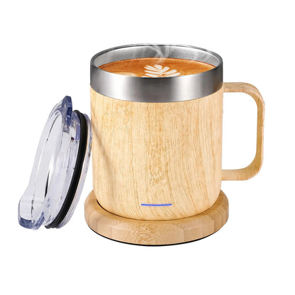 chauffe tasse USB tasse beige
