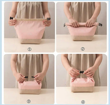 comment plier sac repas isotherme femme
