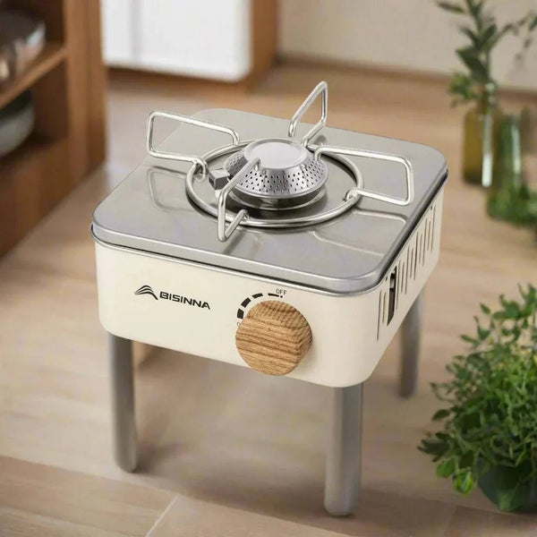 Support De Casserole Pour Camping – Fonte – 14x14 Cm – Portable Et Robuste – Neuf
