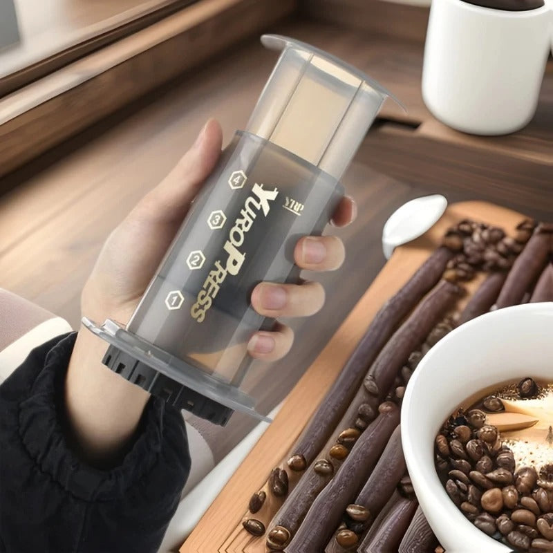 cylindre plastique PP machine a café portable