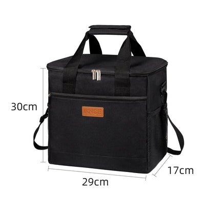 dimensions glaciere souple noire 15 litres