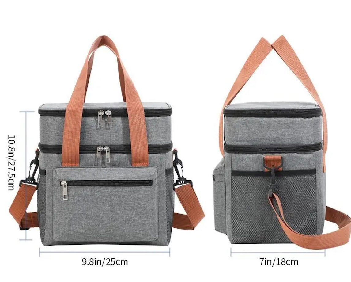 dimensions glacieres de face et de côté