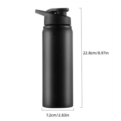 dimensions gourde aluminium 600 ml