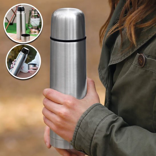 Femme gourde isotherme 1 litre plein air