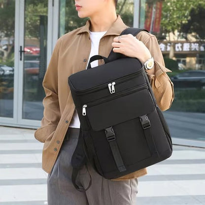 Femme porte sac a dos isotherme noir 