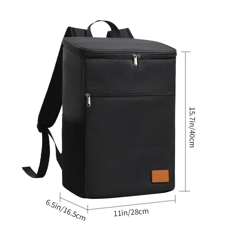 glaciere sac a dos noire 