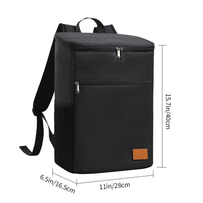 glaciere sac a dos noire 