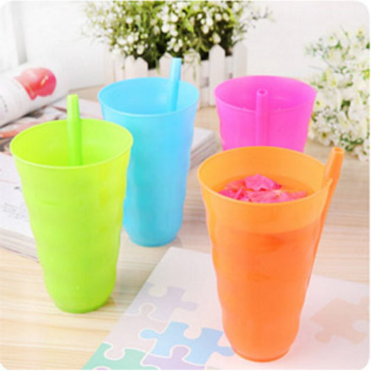 gobelet en bleu vert rose ou orange