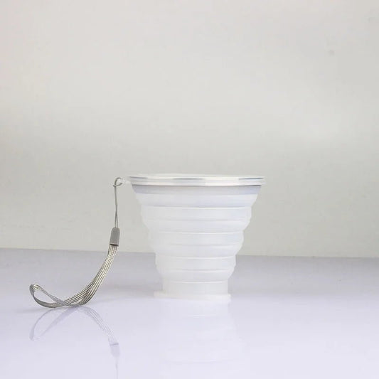 Gobelet Pliable - FlexSip™ - Blanc - Accrocamping