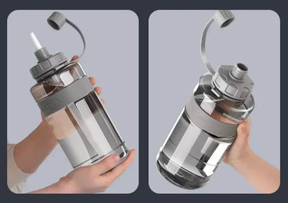 gourde 1 5 litre boire paille ou goulot