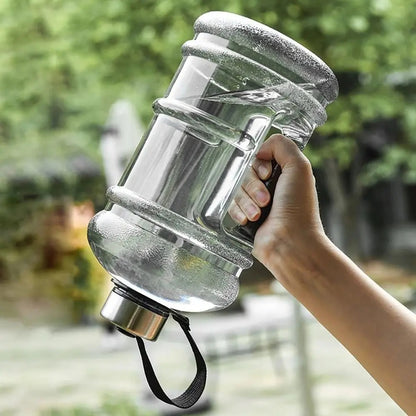 gourde 2l étanche tête en bas