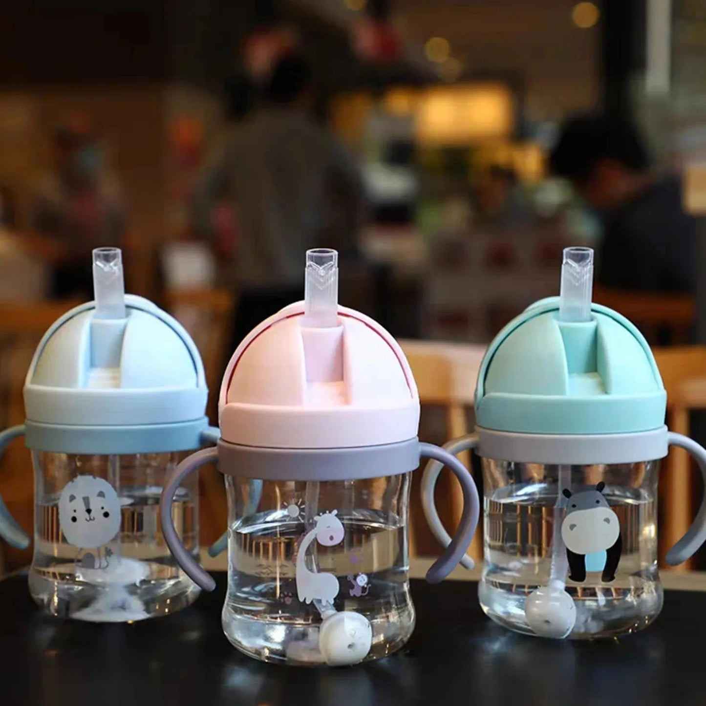 gourde bebe trois différentes couleurs