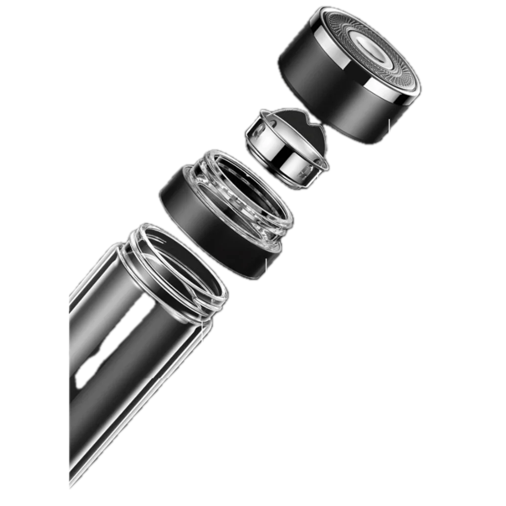 gourde en verre avec infuseur inox 304