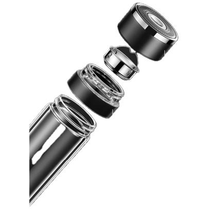 gourde en verre avec infuseur inox 304