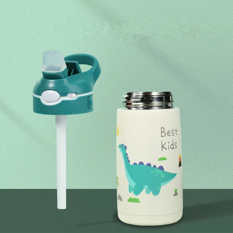 gourde enfant isotherme avec paille