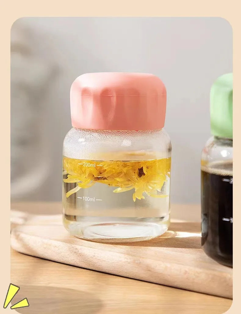 gourde enfant rose borosilicate 200ml