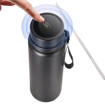 gourde isotherme 1 litre couvercle avec température