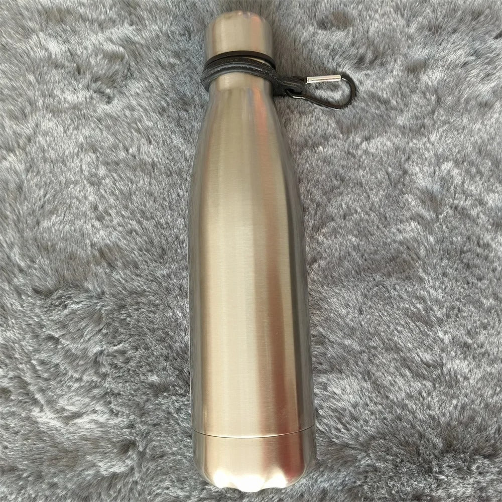 gourde isotherme 1l couleur bronze élégant