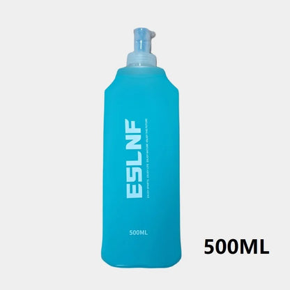 gourde souple bleue lac 500 ml