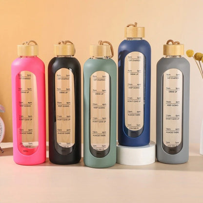 gourde verre proecteursn 5 couleurs différentes