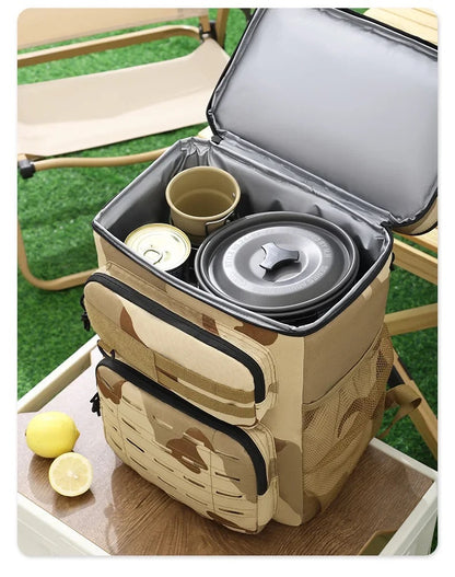 Grande ouverture glacière sac à dos