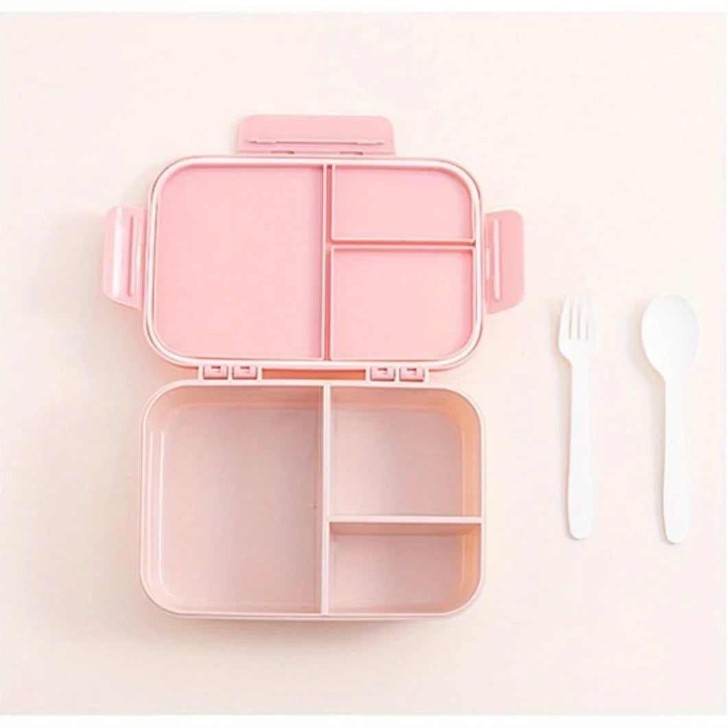 lunch box avec 3 compartiments séparés