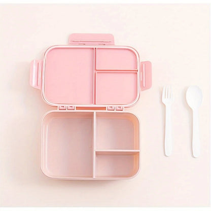 lunch box avec 3 compartiments séparés