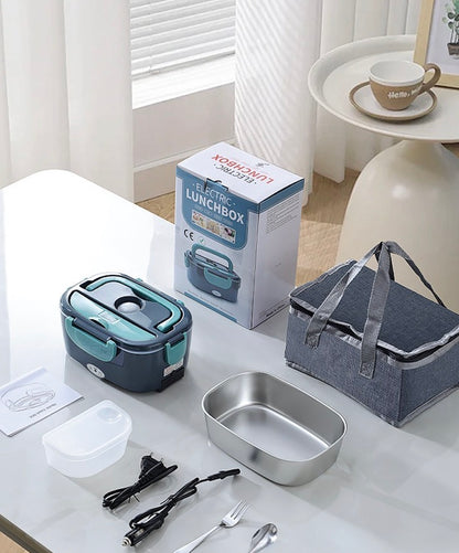 lunch box chauffante avec accessoires