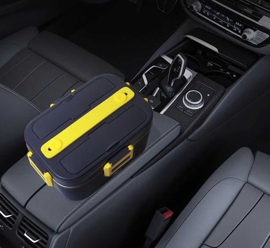 Lunch box chauffante charge prise voiture