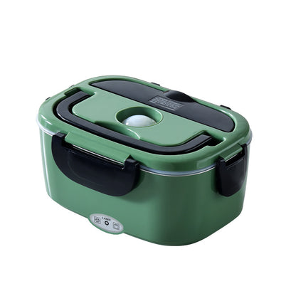 lunch box chauffante verte et noire