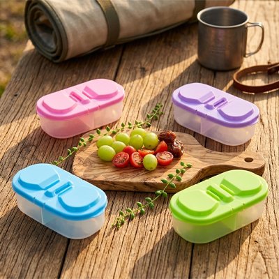 Lunch box double compartiments pratique camping