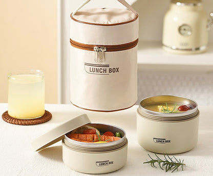 lunch box isotherme beige ThermoTrio
