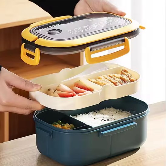 Lunch box multi-compartiments