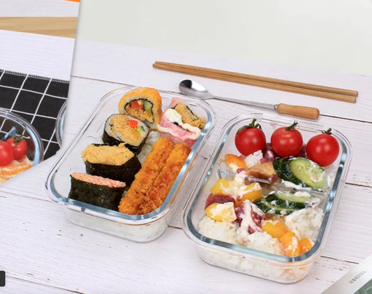 lunch box verre rectangulaire